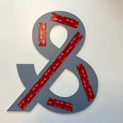 Double Sided Tape & Template