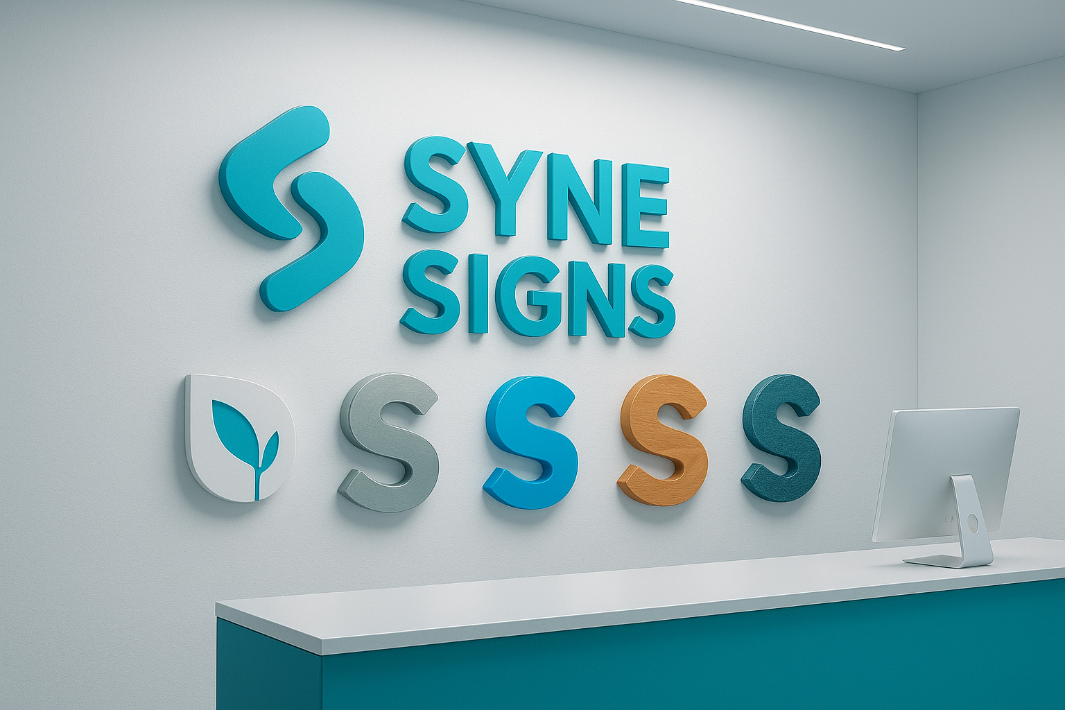 Professional 3D Acrylic Logo Wall Sign