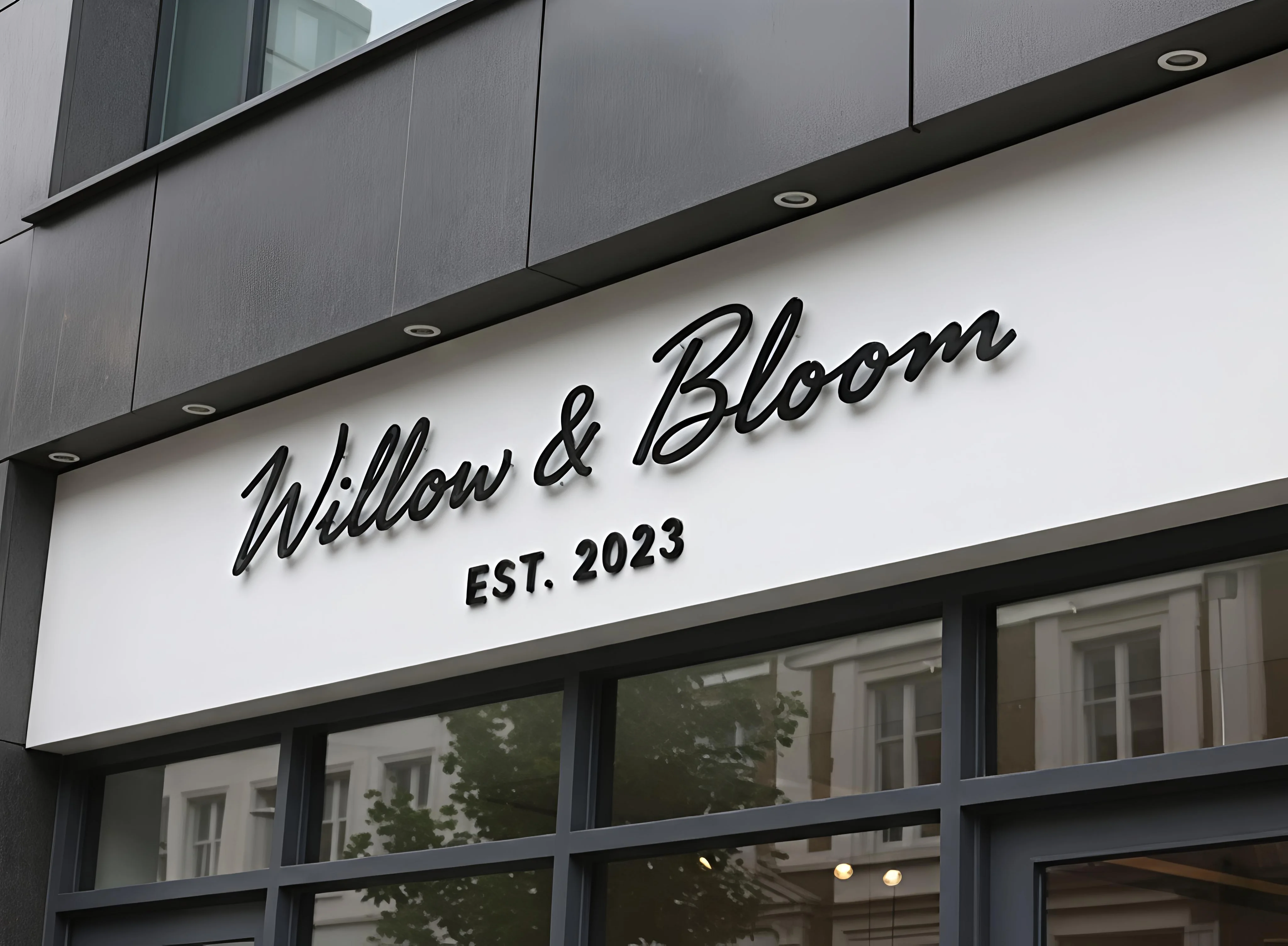 Shopfront Acrylic Sign