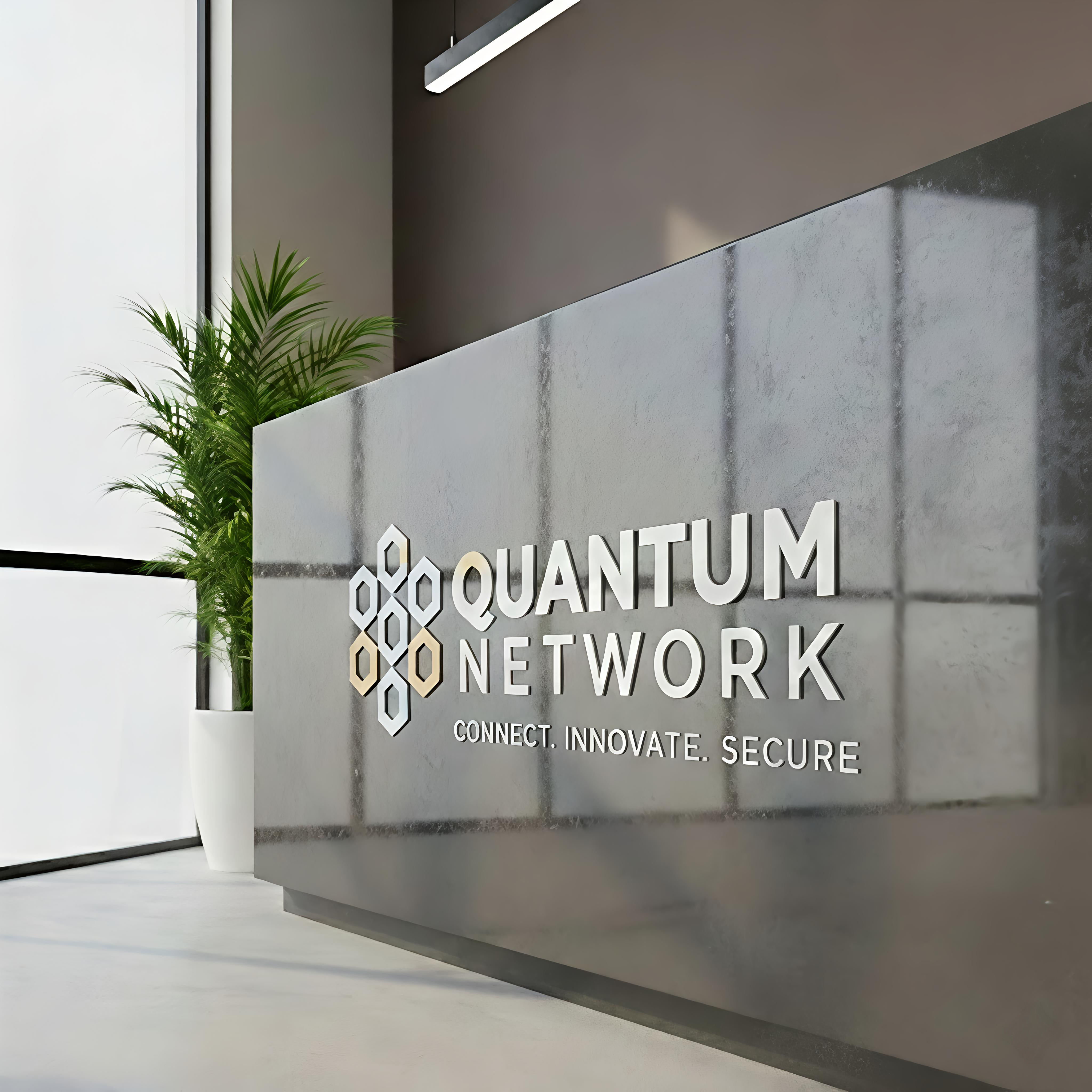 Custom Acrylic Desk Branding Sign