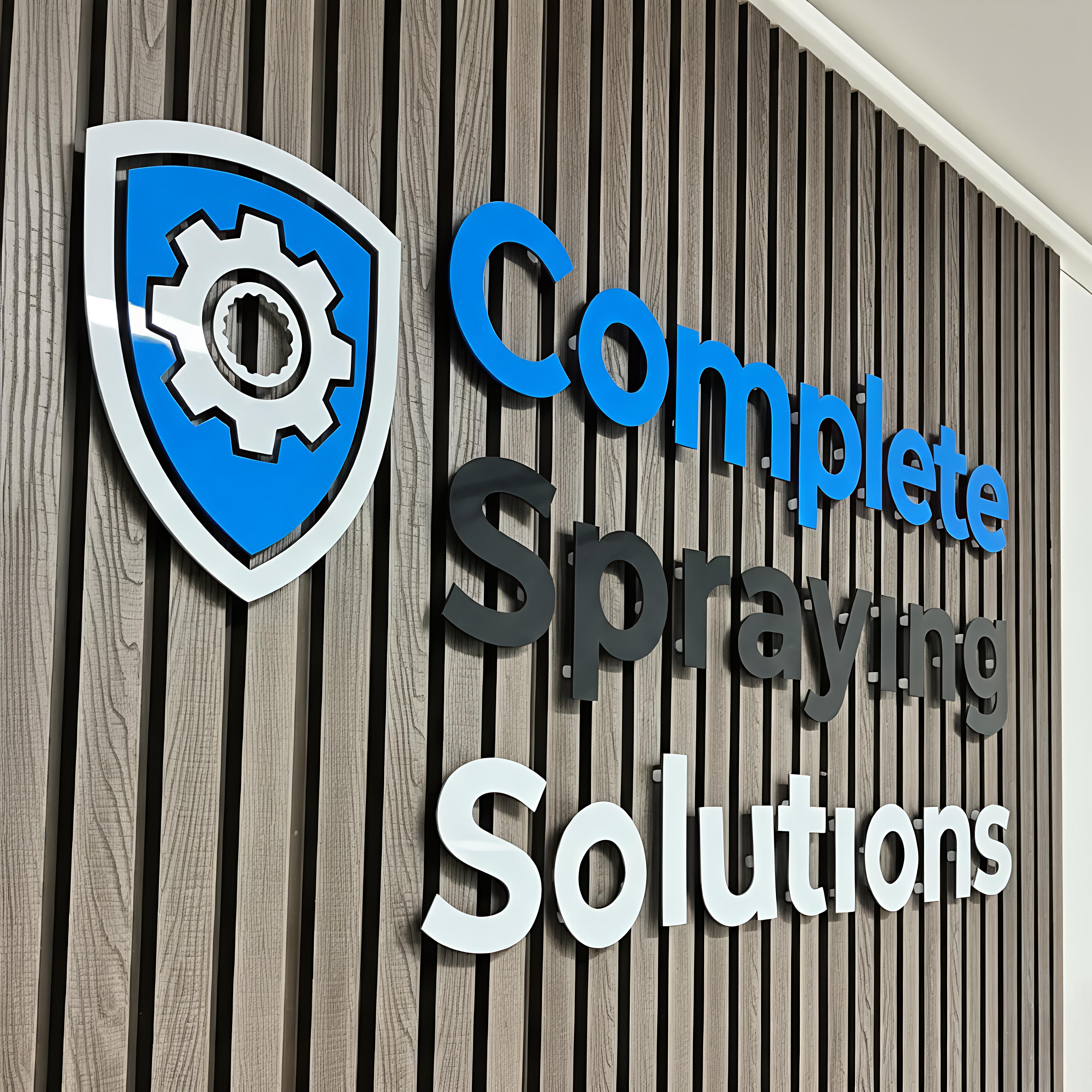 Logo 3mm Acrylic Sign for Reception 